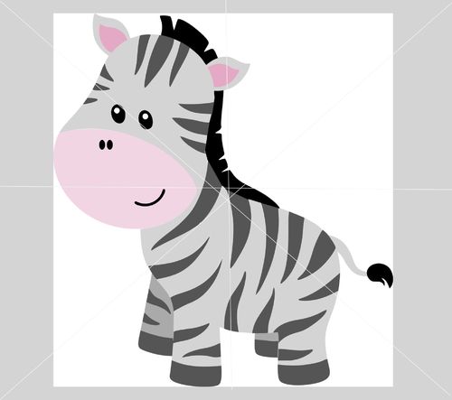 Plotterdatei Zebra gsp, svg
